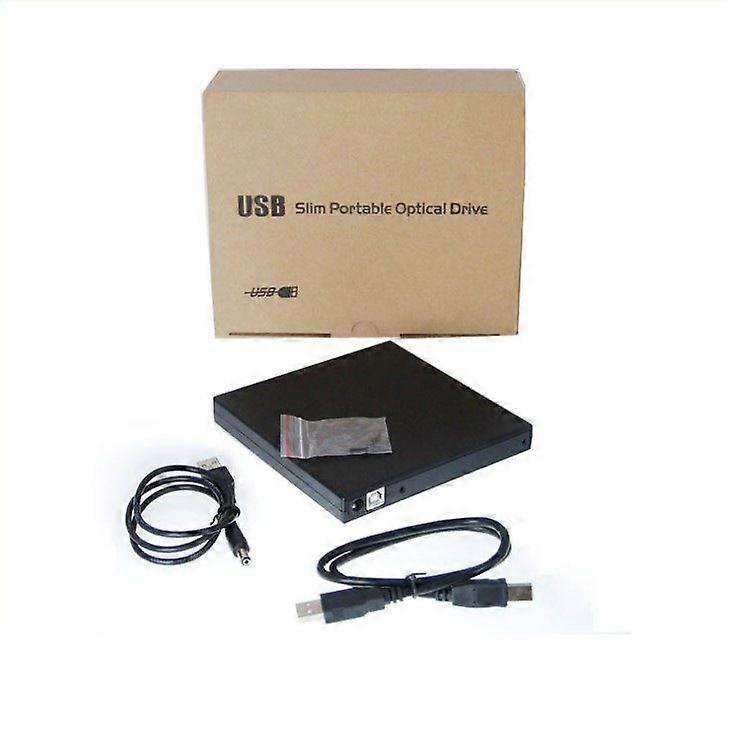 Portable 12.7 mm optical drive box USB mobile kit USB2.0 notebook external SATA serial port
