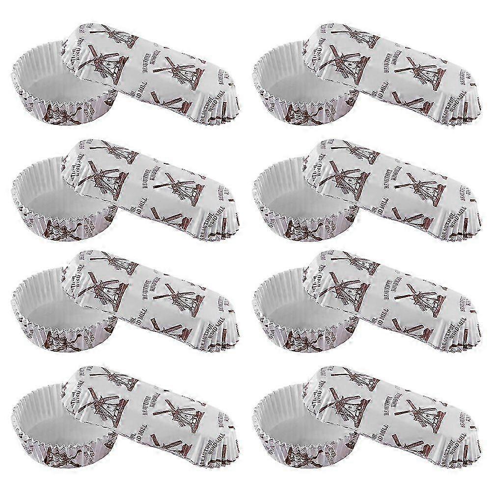 200pcs Cases Set Assorted Cupcake Liners and
