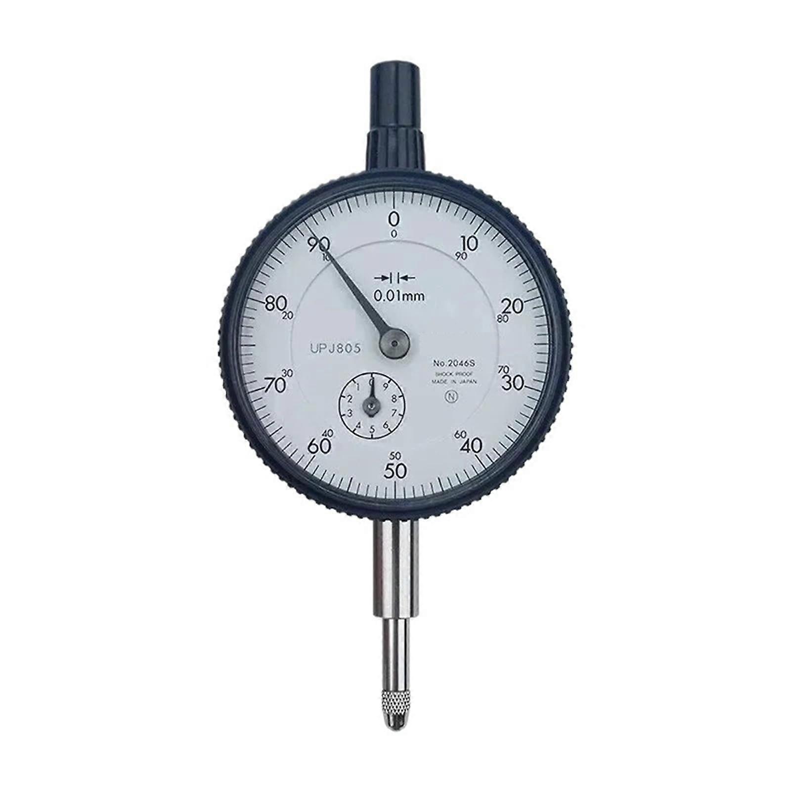 Micrometer 2046S 010mm Meter Precise 0.01mm Resolution Dial Indicator Mesure