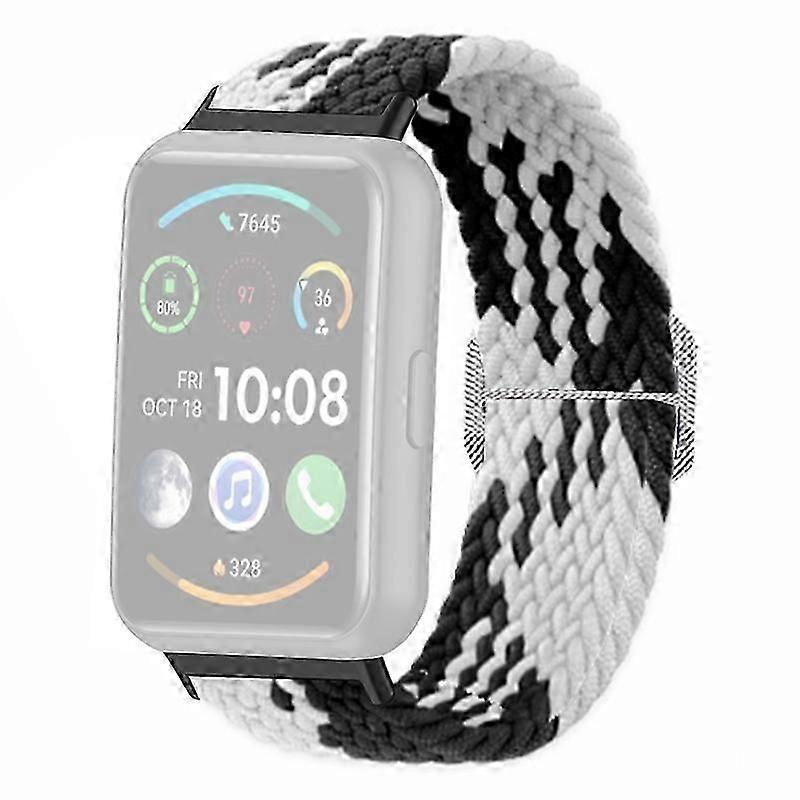 Type A For Huawei Watch Fit 2 Adjustable Watch Strap Braided Elastic Wristband