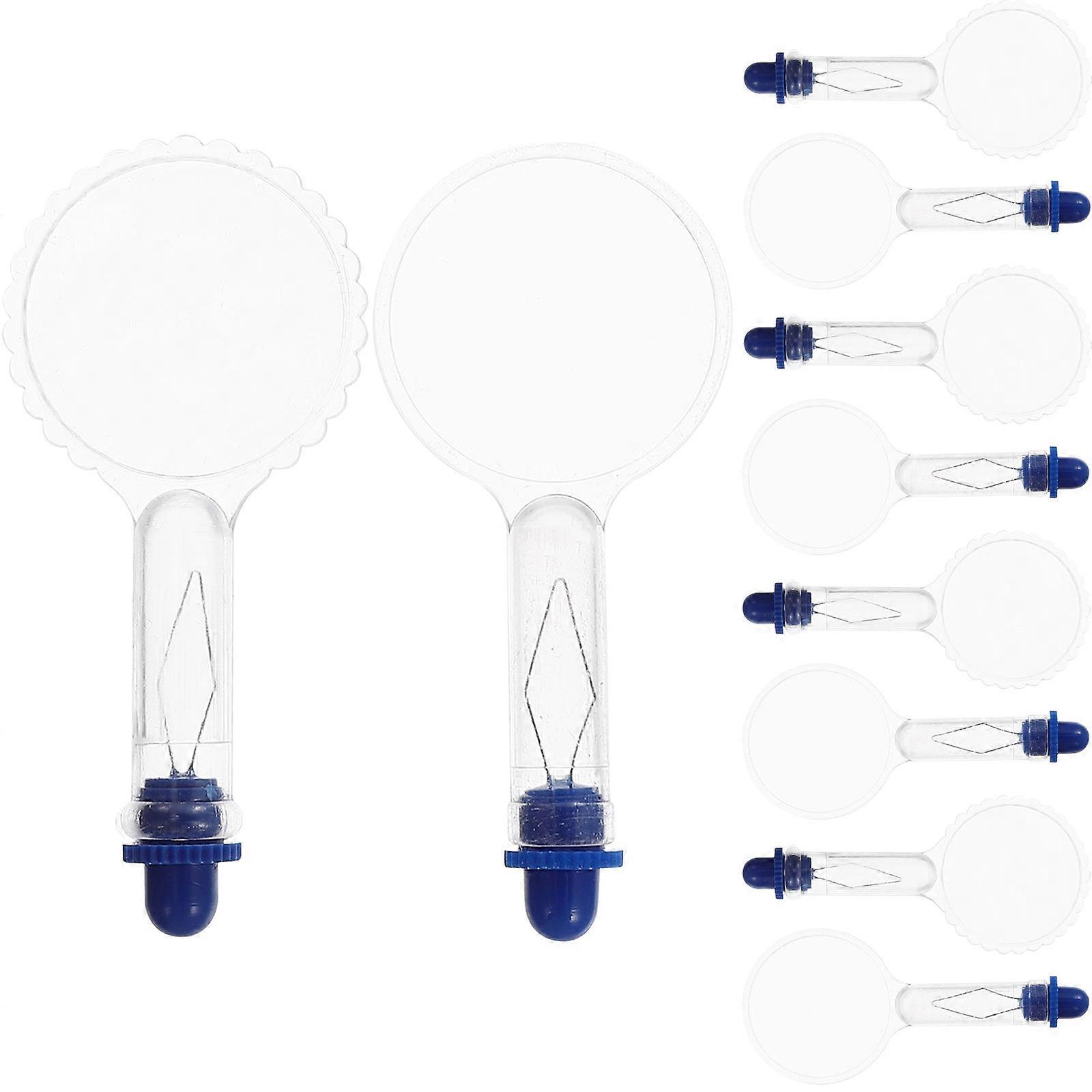Here's a polished product description based on your input:
**10pcs Elderly Needle Threader with Magnifying Glass – Easy to Use Sewing Tool for