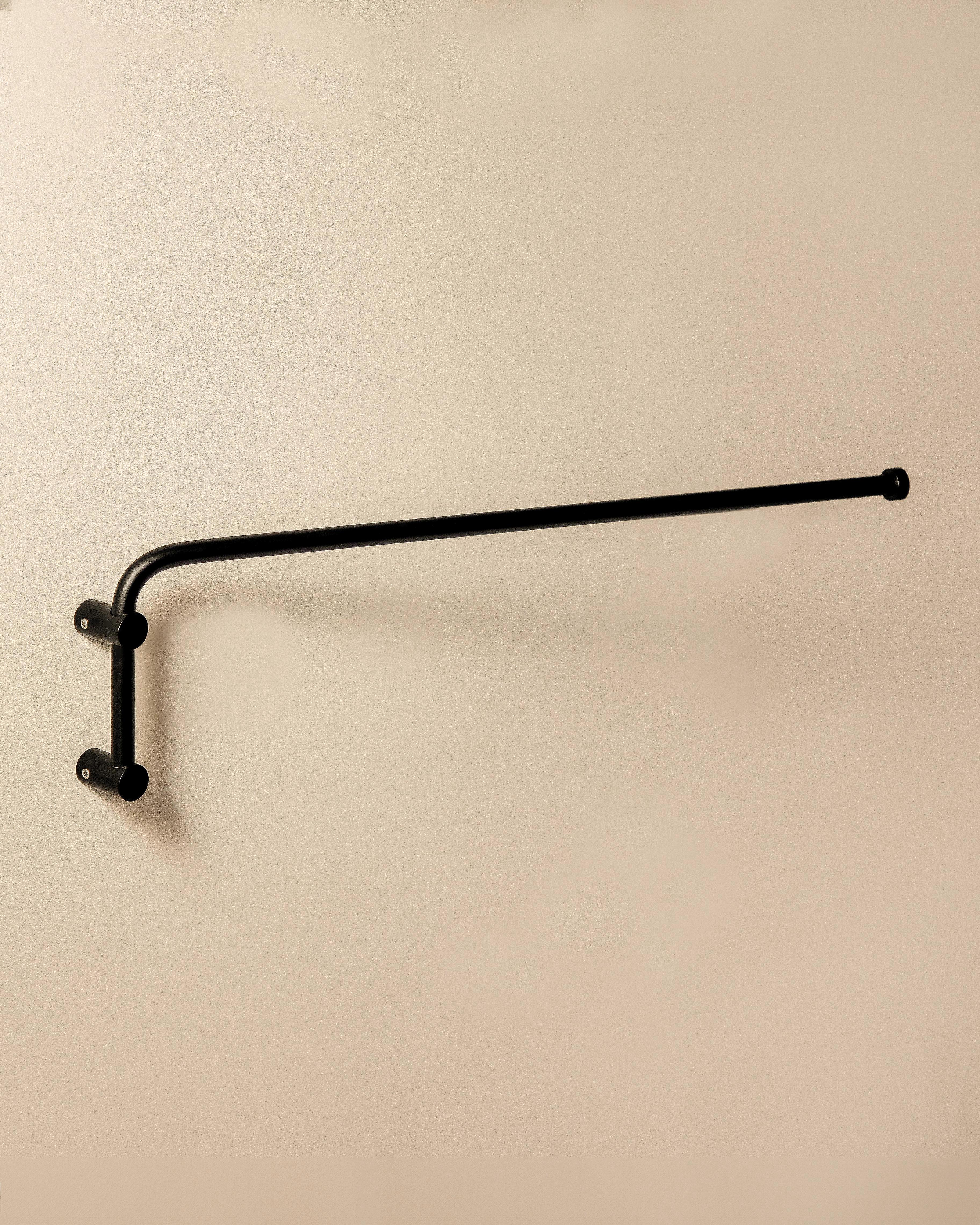 COSMIC Swivel Towel Rack Matt Black Logic (40cm)