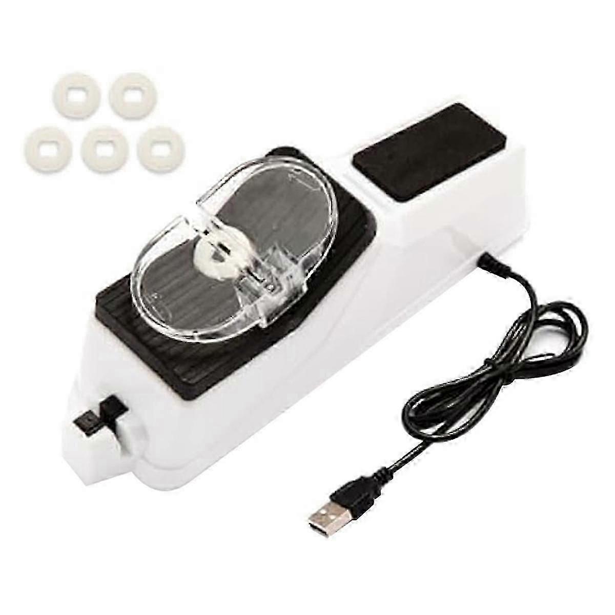 Electric Knife Sharpener,Knife Sharpener Tool,USB Sided Knife Sharpener for Quick Sharpening&Polish