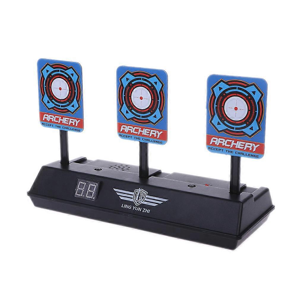 Electronic Scoring Shooting Target Auto Reset Digital Target for Nerf Guns Toys Shooting Target Sound Effect Ideal Gifts