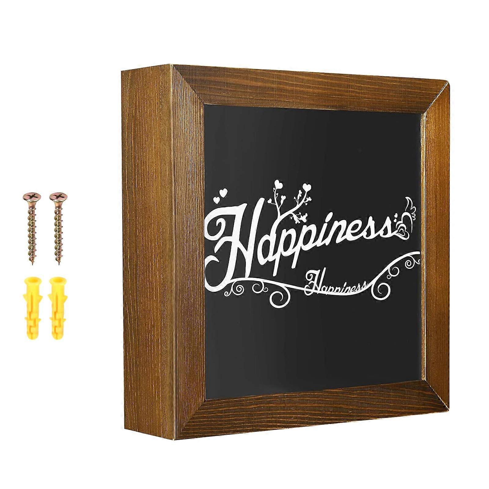 Elegant Practical Box with Concealed Space Decorative Handmade Box Wood Money Organizer Box with Secret Compartment