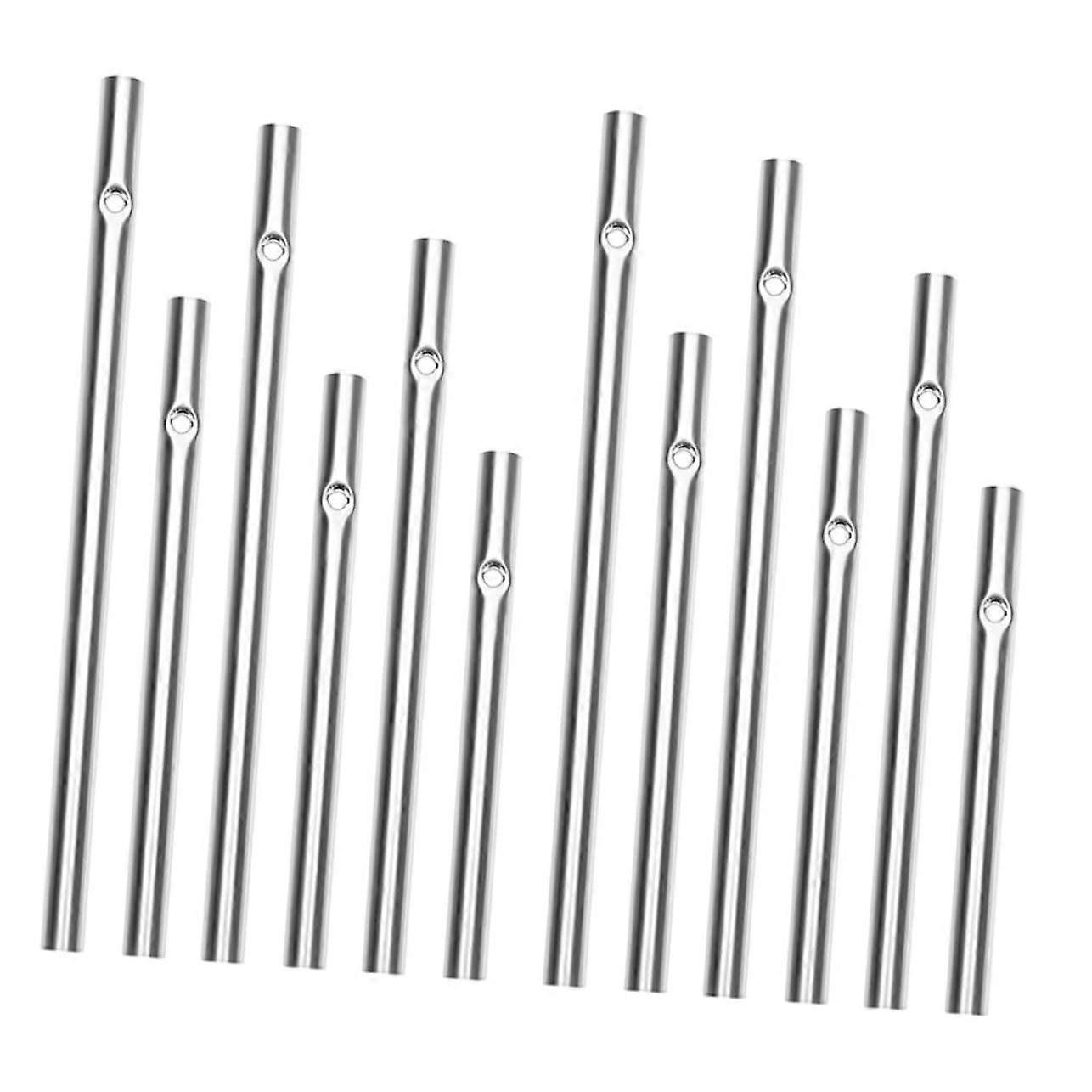 Wind chime accessories Metal wind chime tubes predrilled holes for wind chime project