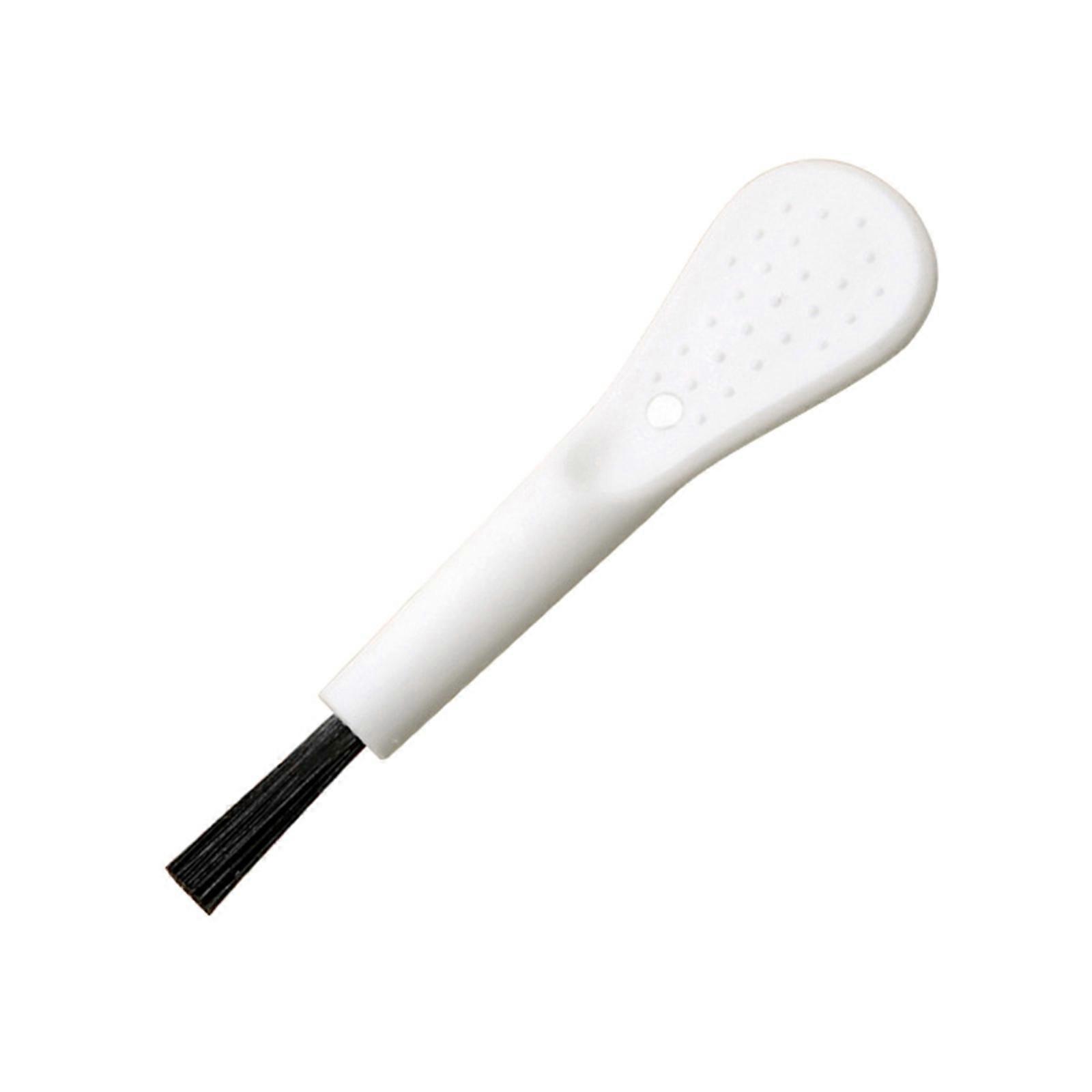 Cellphone Small Hole Dust Cleaning Brush Charging Port Cleaner Kit Multifunction Computer Keyboard Laptop Cleaner Tool White handle black h