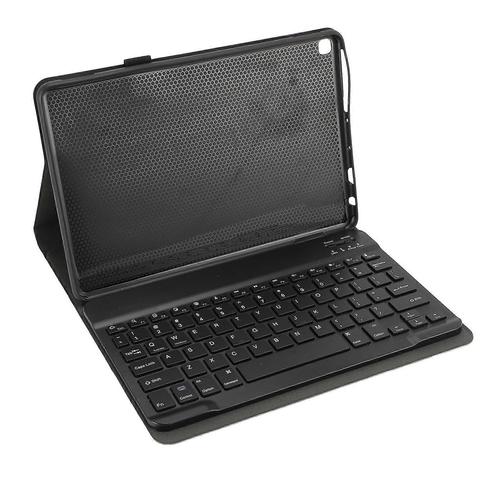 Keyboard Case TPU Adjustable Angle Tablet Keyboard Protective Cover with Removable Bluetooth Keyboard and Pen Holder for Fire 11 11.0 Inch Tablet 