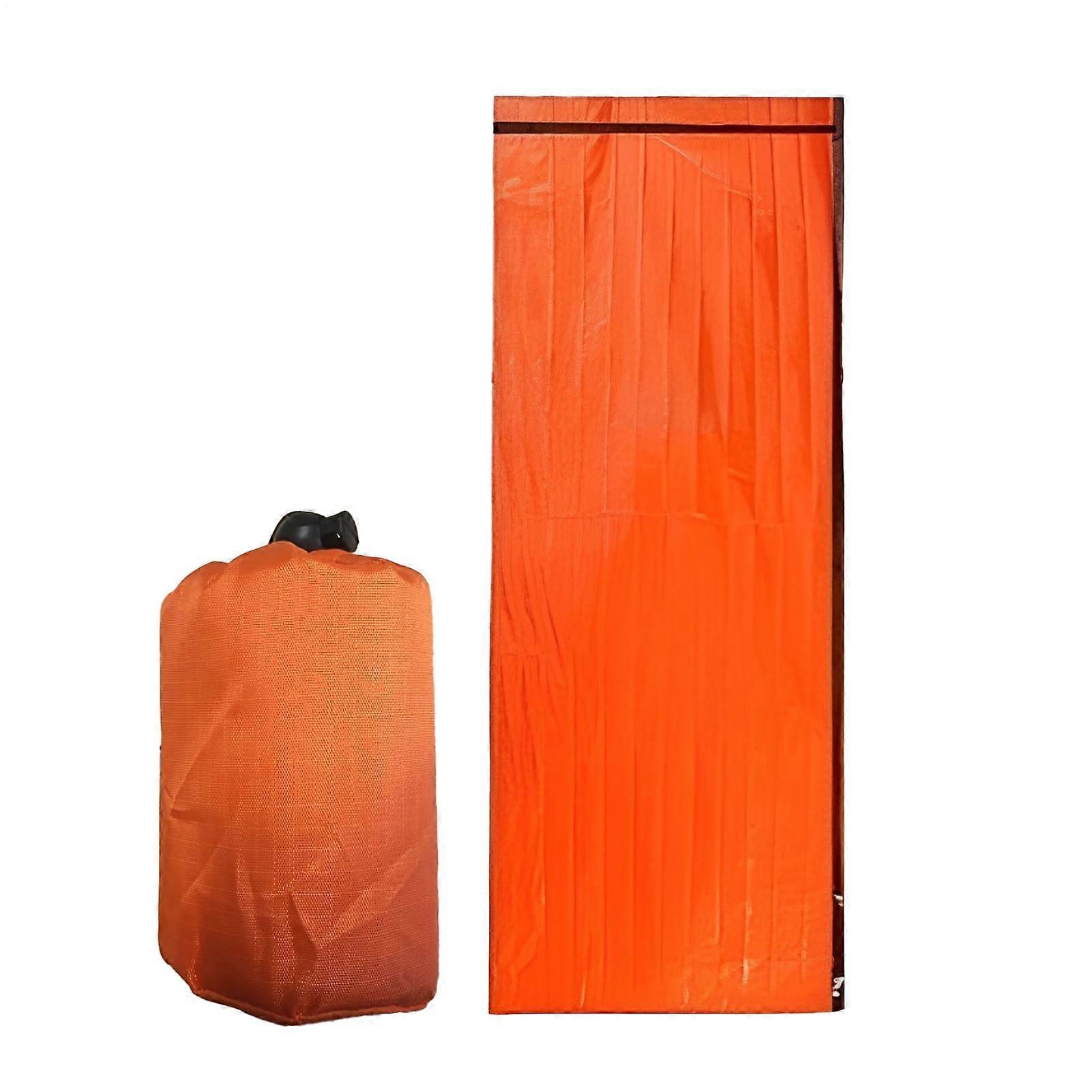 Survival Sleeping Bag, Reusable Thermal Sleeping Bag, Portable Lightweight Emergency Blanket, Waterproof Survival Gear