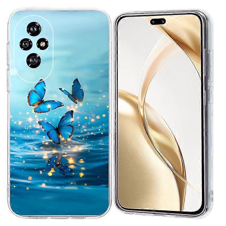 Compatible For Honor 200 Pro 5G Case Pattern Printing Shockproof Soft TPU Phone Cover