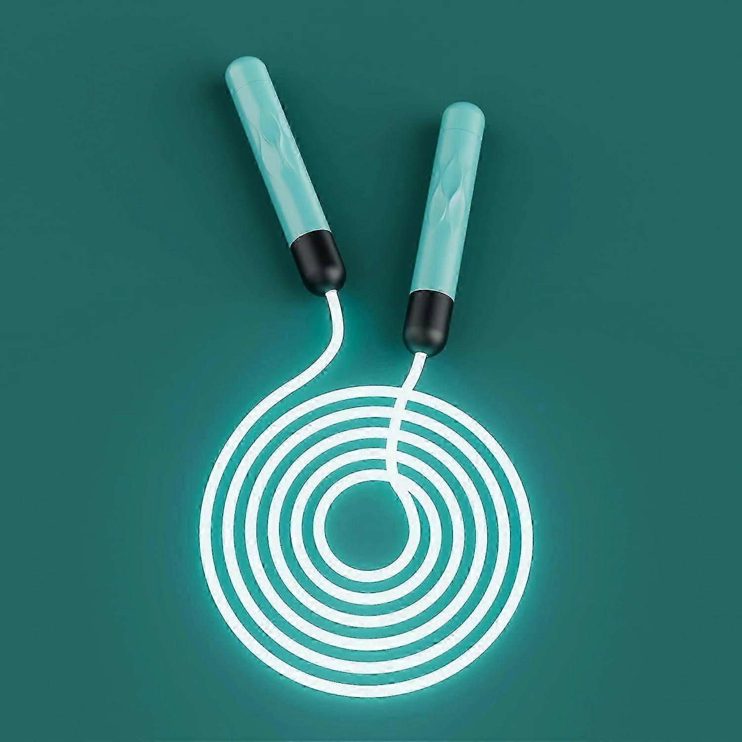 Adjustable Length LED Light Jump Rope for Teen Girls, Perfect Skipping Training Device for Indoor Use