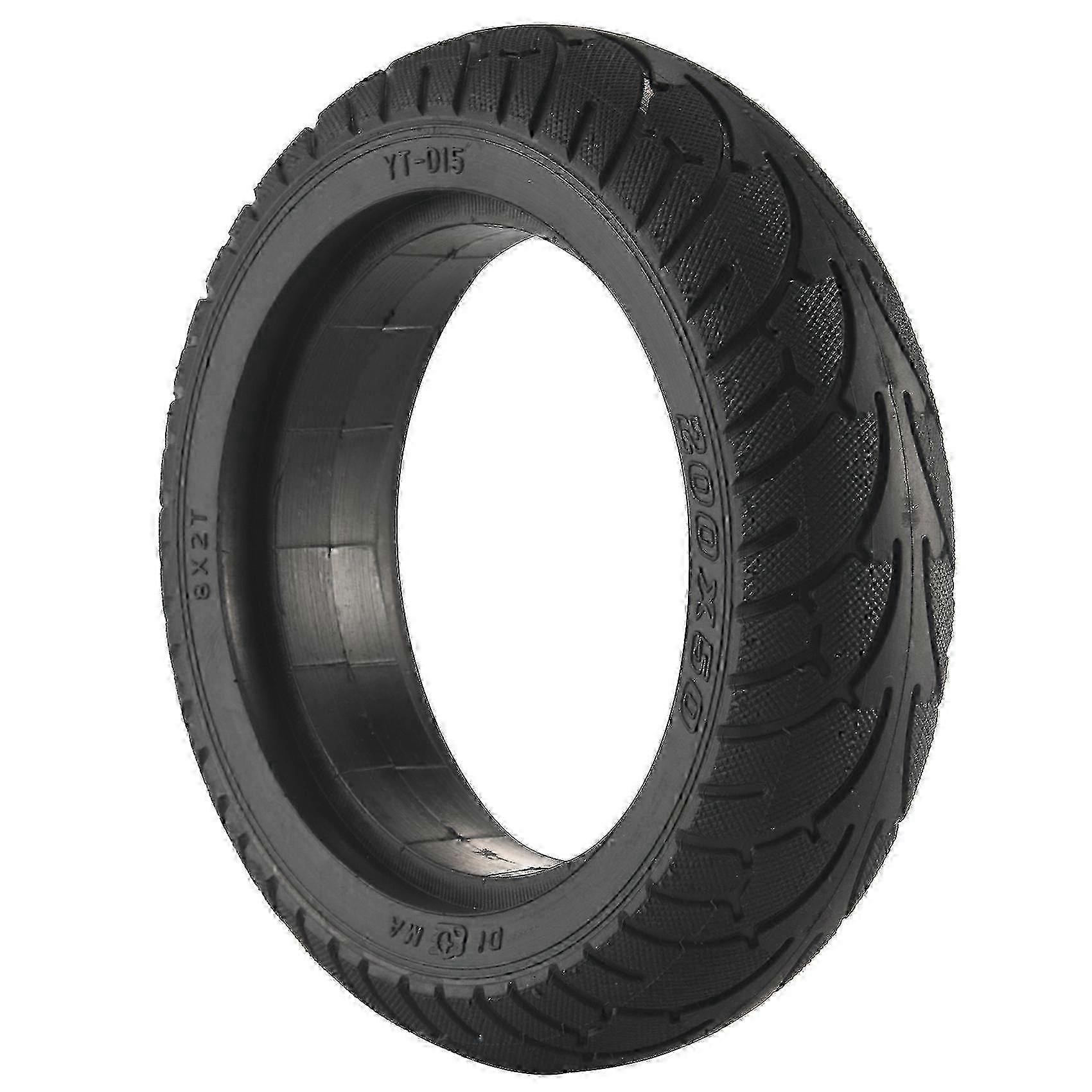 צמיג קטנוע חשמלי 8 אינץ' 200x50 צמיג מוצק מתאים למותגים מסוימים צמיג קדמי ואחורי למיני 4 פרו