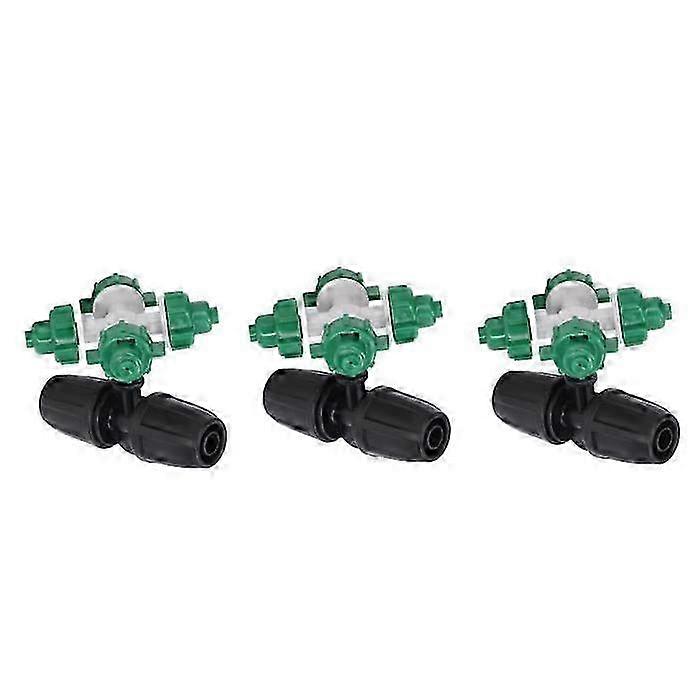 Atomization Spray Nozzle Set of 10 Plastic Cross Sprayer Accessories Compatible with Various Brands