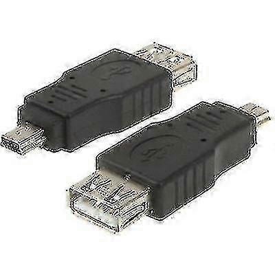 Computer Accessory Sets Usb 2.0 Female To Mini Usb 5pin Male Adapter Otg Function