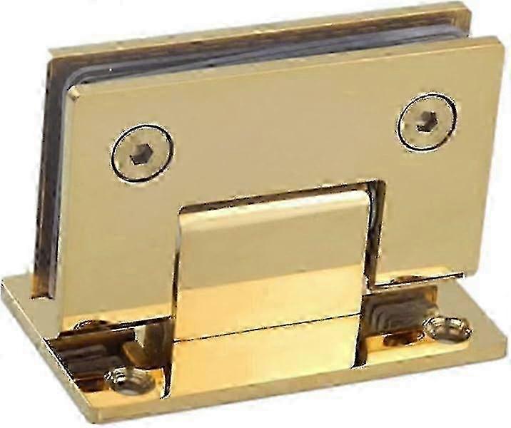 Robust 90-Degree Glass Door Showcase Cabinet with Clamp and Hinge for Shower Doors - Model q36/YY Edition 1107