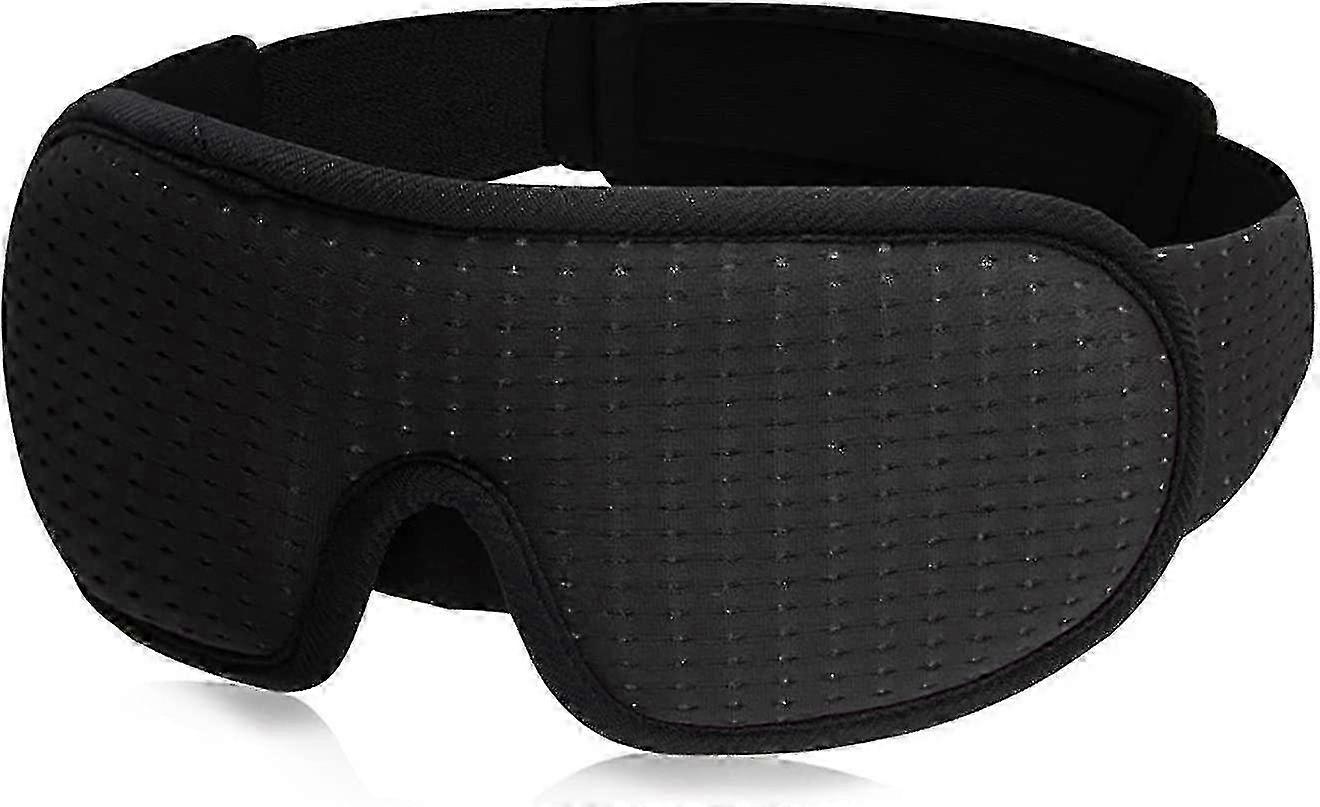 Sleep Eye Mask Suitable for All, 100% Light-Blocking Eye Cover, Ideal for Travel and Relaxation