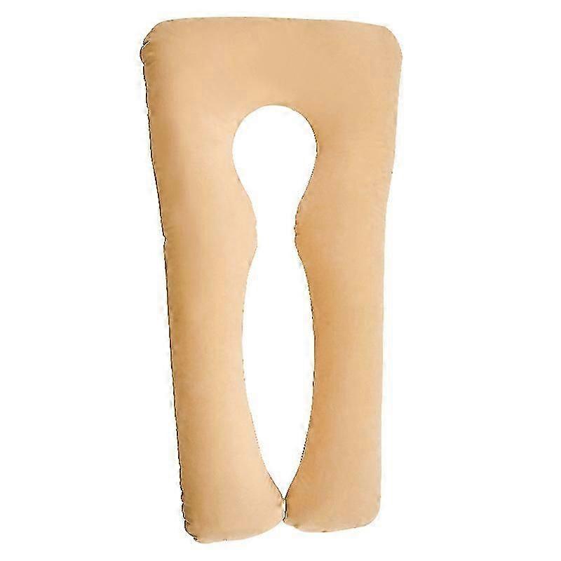 Cotton Pillowcase For U-shaped Maternitys Pillow Washable Comfy Pillow Cover For Side Sleeper Pillow SZBS