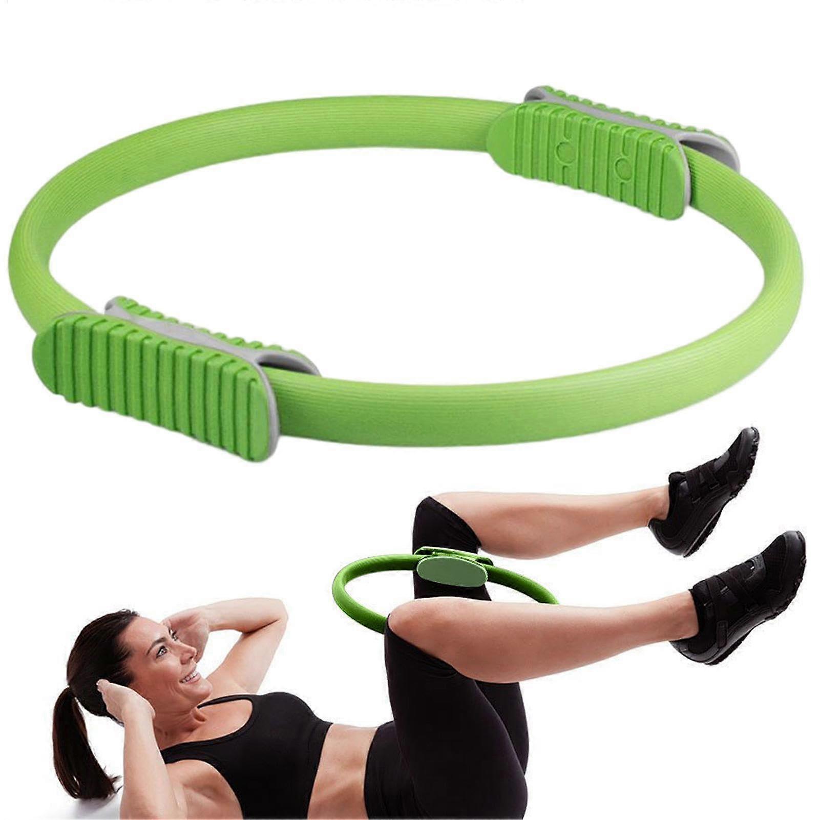 Yoga Ring for Stretching, Leg, Back and Arm Workouts - Lightweight Core Trainer for Endurance and Balance, Model 6