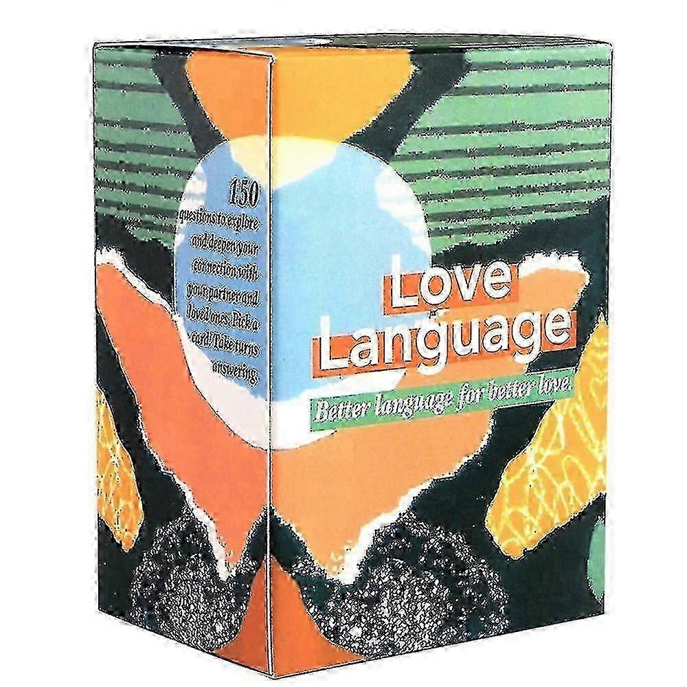 2025 Love Lingual Love Language Card Game Better Language For Better Love 150 Conversation Starter Questions For Couples Card Games Full English
