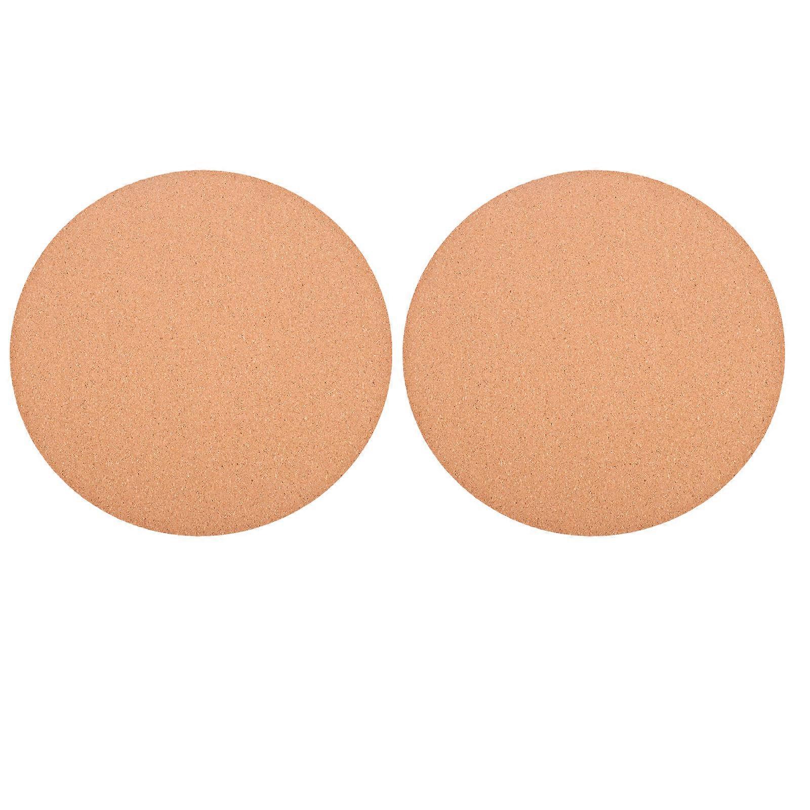Planter Saucers Cork Cork Mats For Plants Protect Furniture Inches 2Pcs