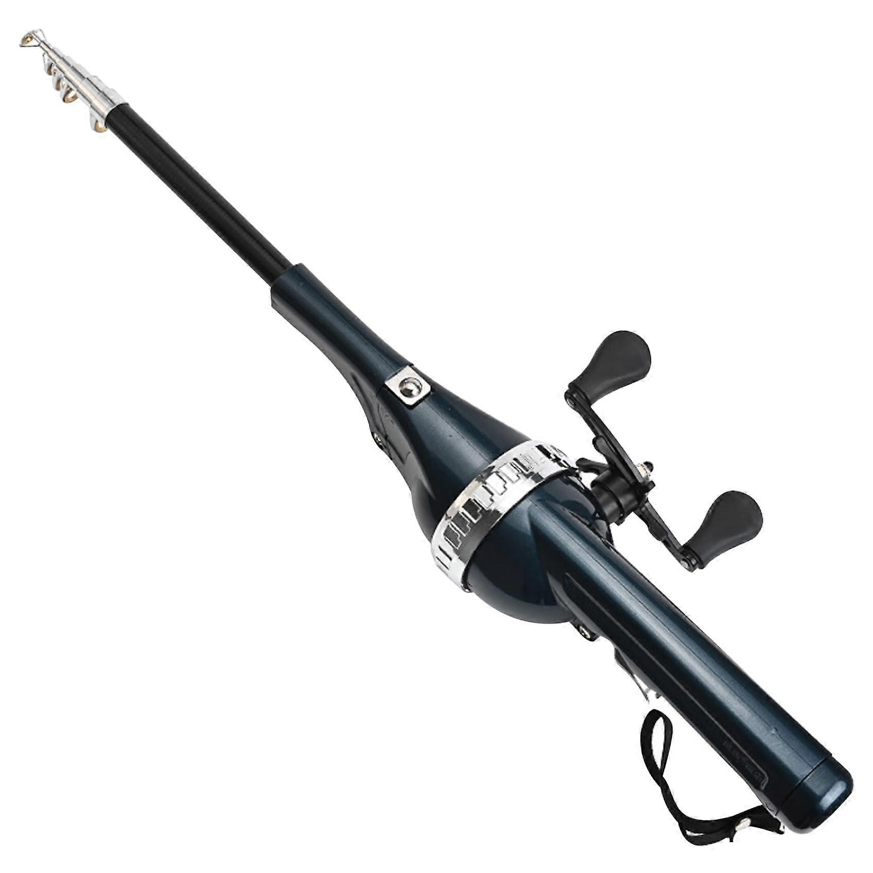 Telescopic Fishing Rod Carbon Fibre Pocket Combo with 80m Line
