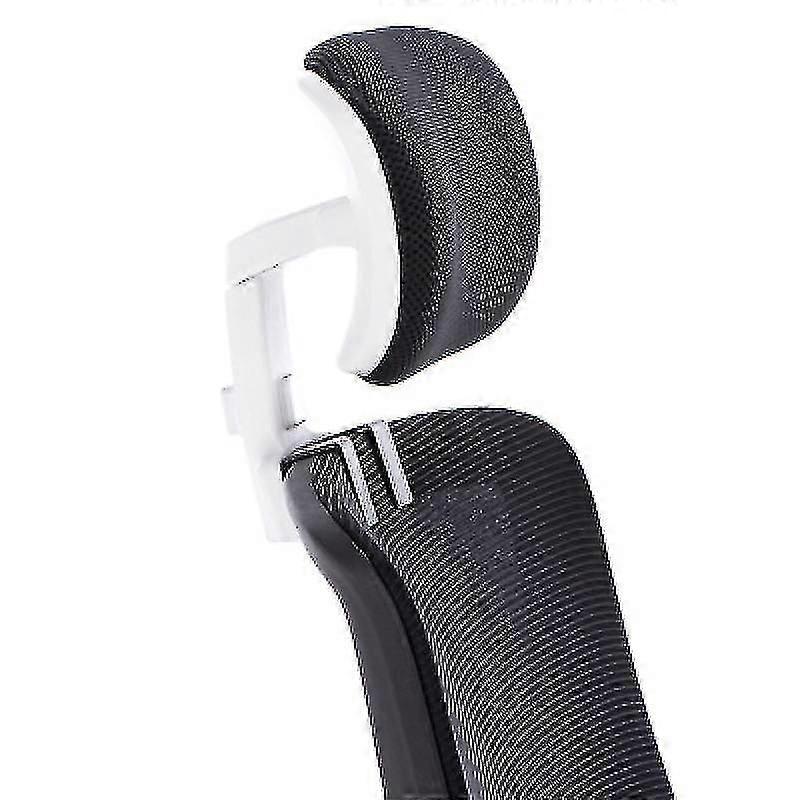Office Chair Headrest Attachment Universal Head Support Cushion Upholstered Adjustable Height Angle
