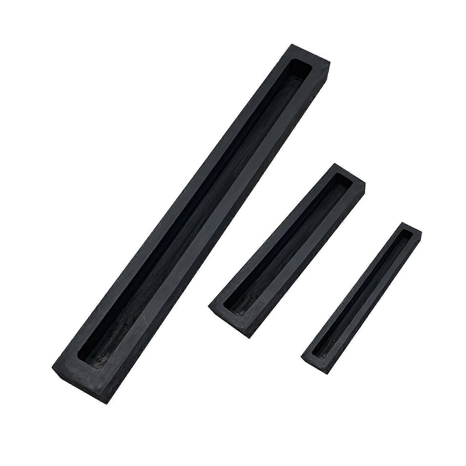 3xグラファイトインゴットモールド金属溶融鋳造製錬ジュエリー作成ツール