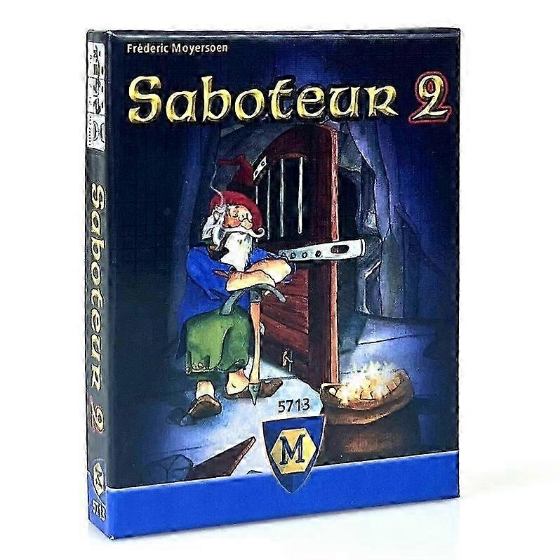 Saboteur Game2 Table Games Funny Board Card Games for Families Party Dwarf Gold Mine Digging Miner Board Game 2025