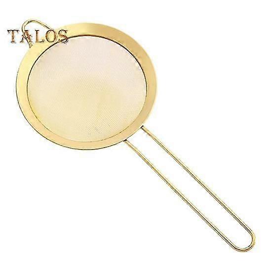 Flour Duster Food Grade Filtering Stainless Steel Useful Home Restaurant Handheld Flour Sifter Soy Milk Strainer Daily Use