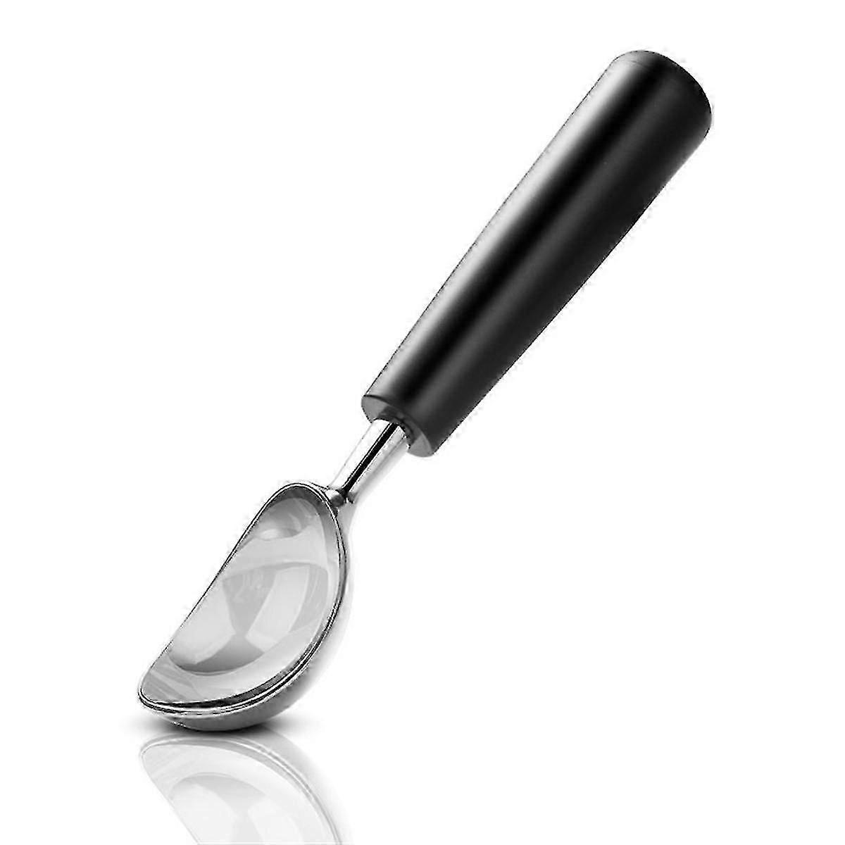 Ice Cream Scoop Stainless Steel, Ice Cream Professional Large Ice Cream Scoops with Non-Slip Rubber