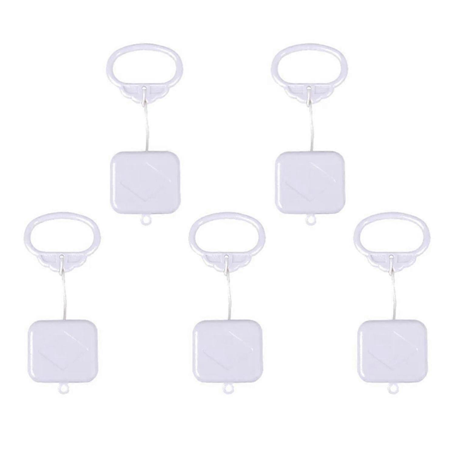 5Pcs Pull String Cord Music Box Waterproof Pull String Music Box with Classic Lullaby Melody Wind Up