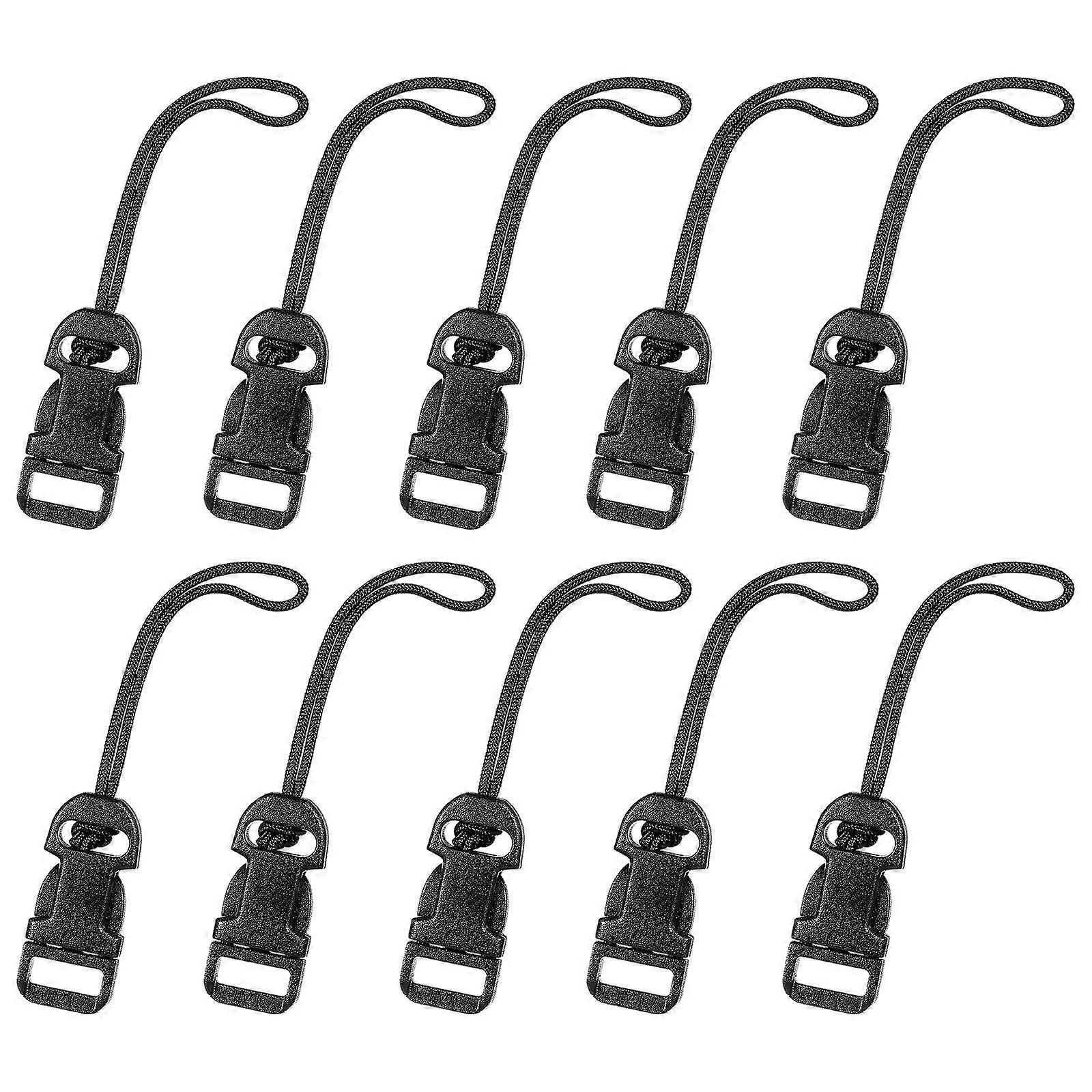 10 stk Qd Loop Adapter For Kamera Hals Stropp Hurtigutløser Klips Omformere Slitesterkt tau Materiale Kompatibel med Kamera Stropper Enkel Feste