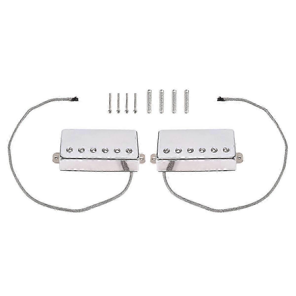 2PCS for Alnico 5 LP Guitar Neck & Bridge Pickups