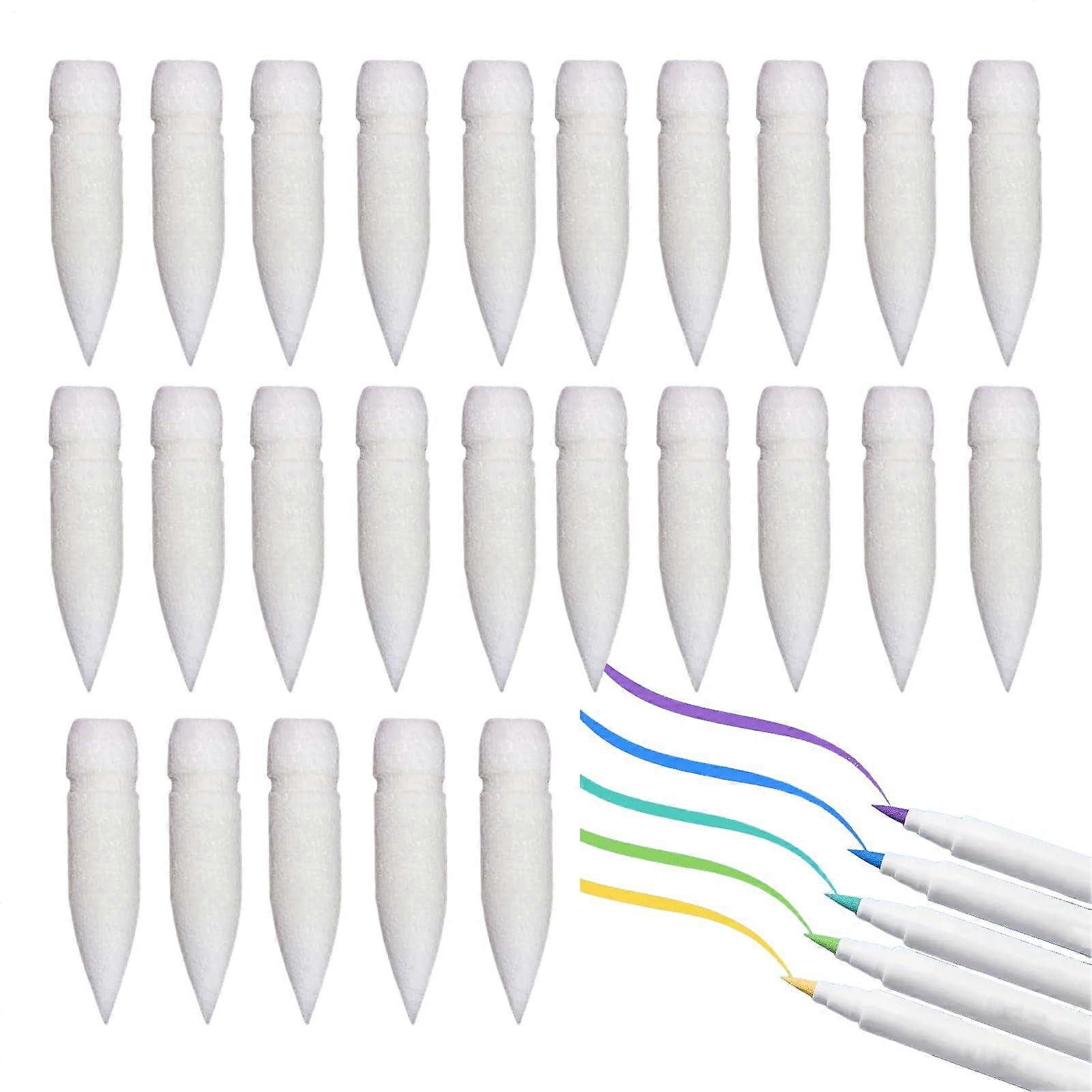Acrylic paint marker tips – Set of 25 fine point for painting, drawing, detail.