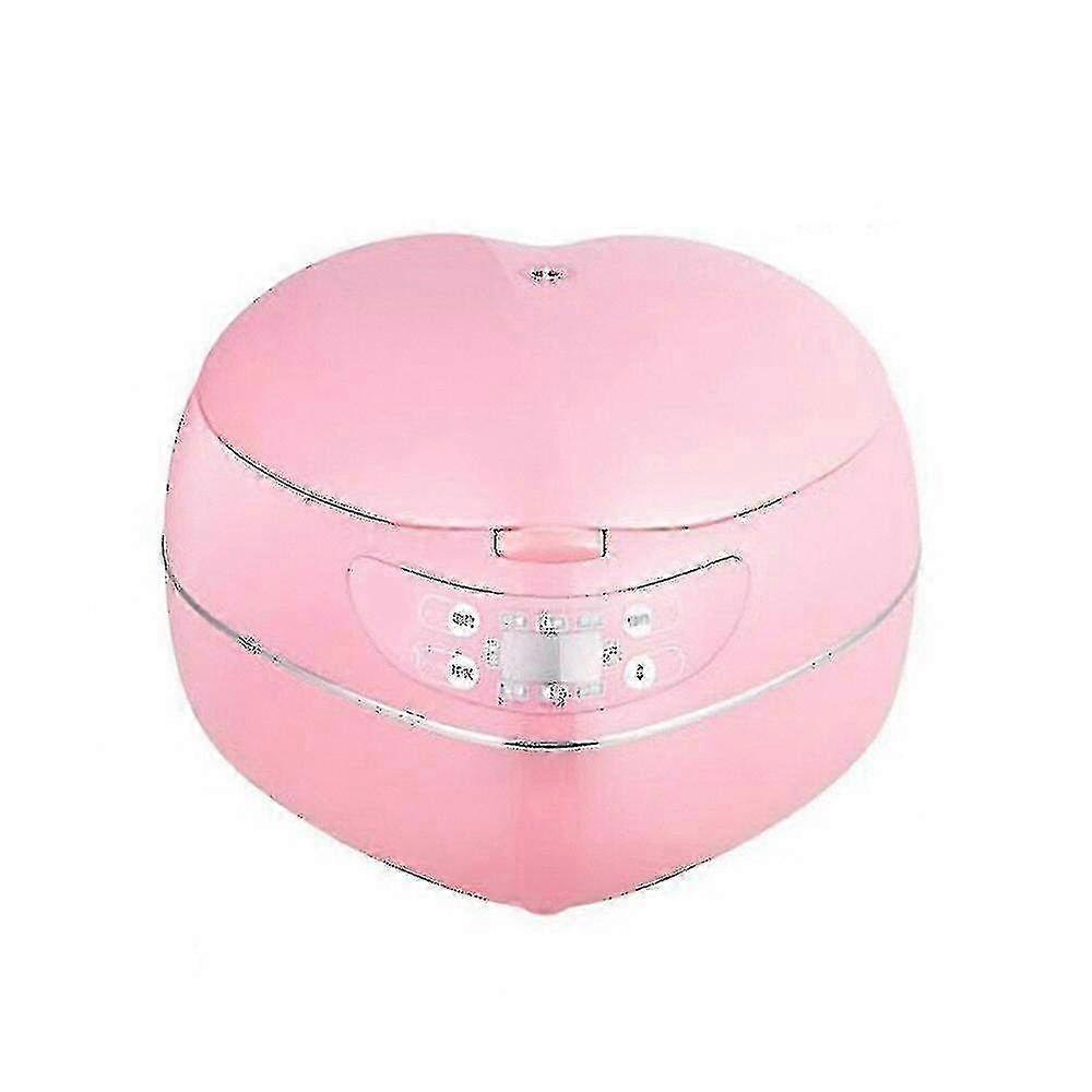 Mini cuiseur à riz intelligent en forme de cœur de pêche pour 1 à 4 personnes, petit cuiseur à riz domestique au design compact