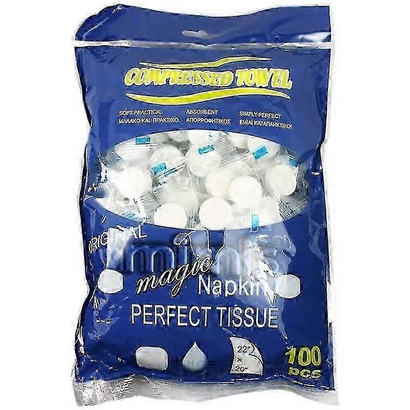 100pcs Towels Disposable Compressed Towels Non-woven Face And Hand Towels