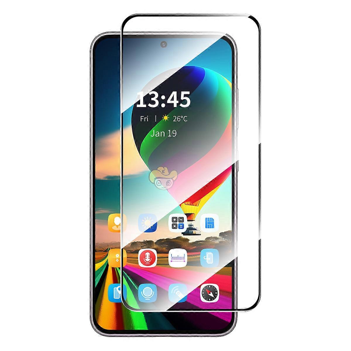 Compatible For OnePlus Ace 5 Ultra 5G Screen Protector ENKAY HAT PRINCE 9H Silk Printing 0.26mm Tempered Glass