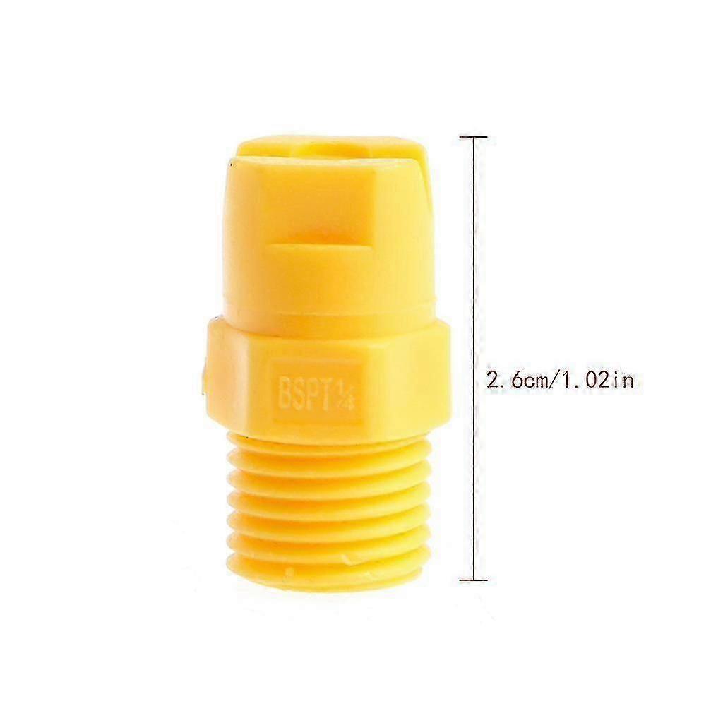 Flat Fan Spray Nozzle Washer Spray Nozzle Tips Plastic Surface Cleaner