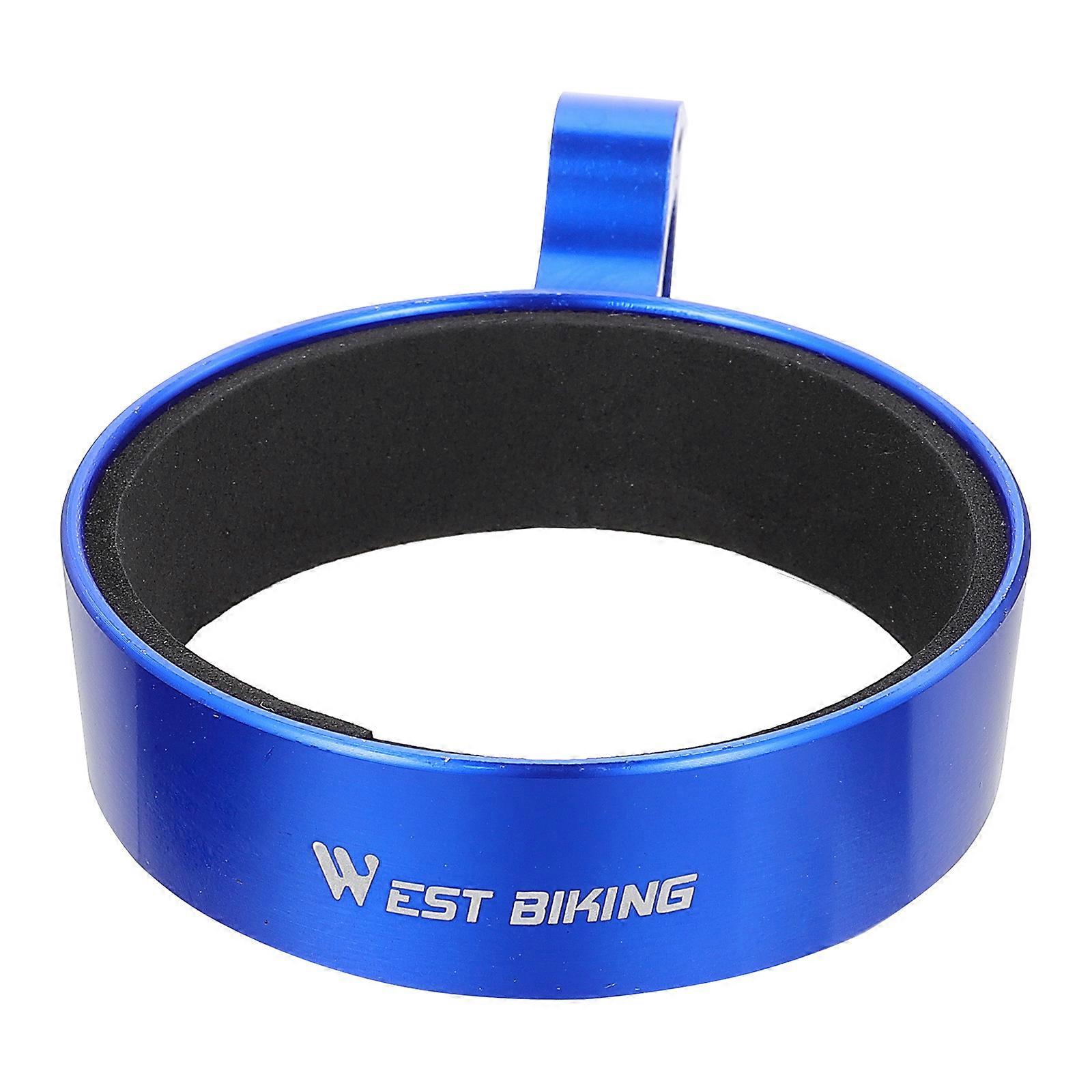 Cup Support Handlebar Bike Cup Rack Aluminum Alloy Rectangular Design -Friendly For Biking Outdoor Activities 1Pack