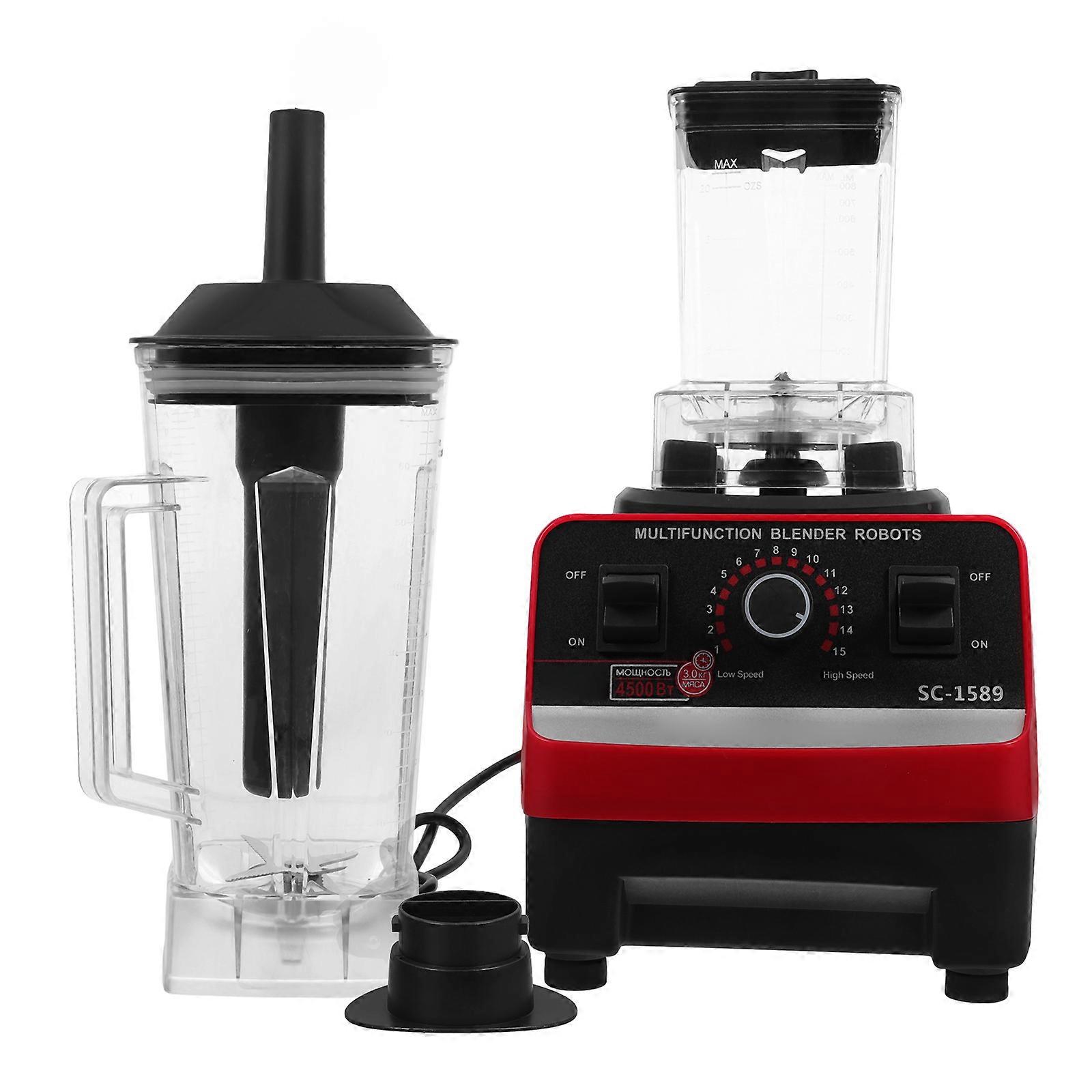 Portable Juicer Blender Food Blender Family Sleek Minimalist Ice Crushing 21.3×8.3×7.5in AC110V Plug 1 Set