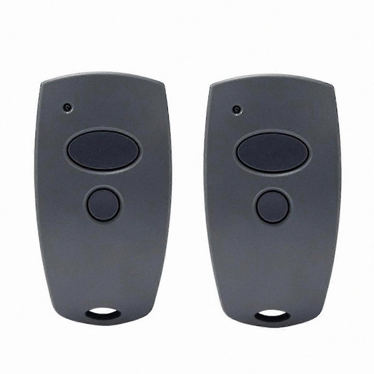 2-Pack 868.3 MHz Wireless Remote Control for Garage Door Systems Compatible with Multiple Models Including D302-868, D304-868, D384-868, D321-868, D32