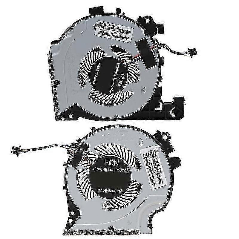 Cpu Gpu Fans For Hp Pavilion 15-cx Cx0049nr Cx0071 Cx0049nr L20334 Cooler Fan