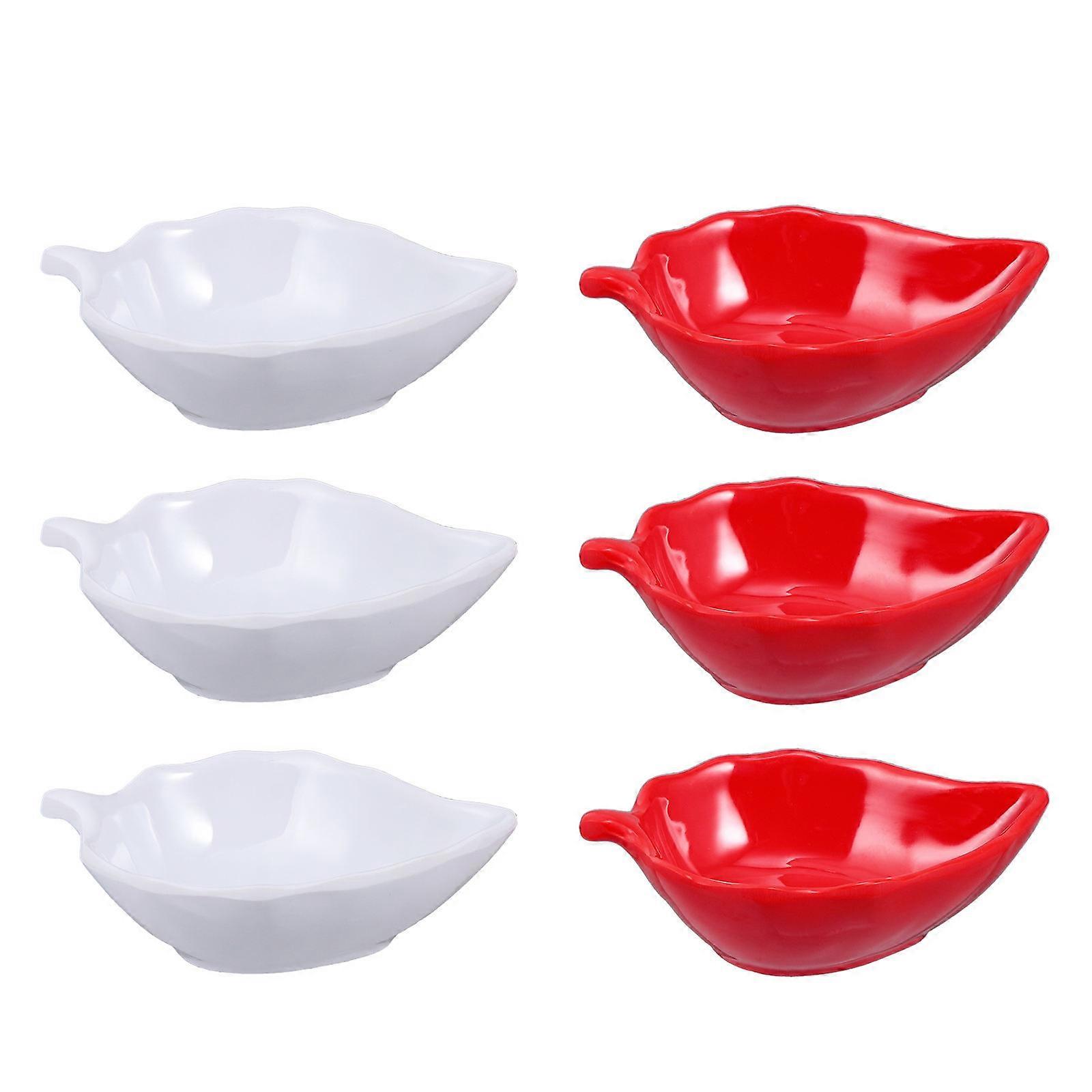 Creative Sauce Dishes Set of 6 Assorted Color Perfect for Dipping and Side Dishes 6 pcs