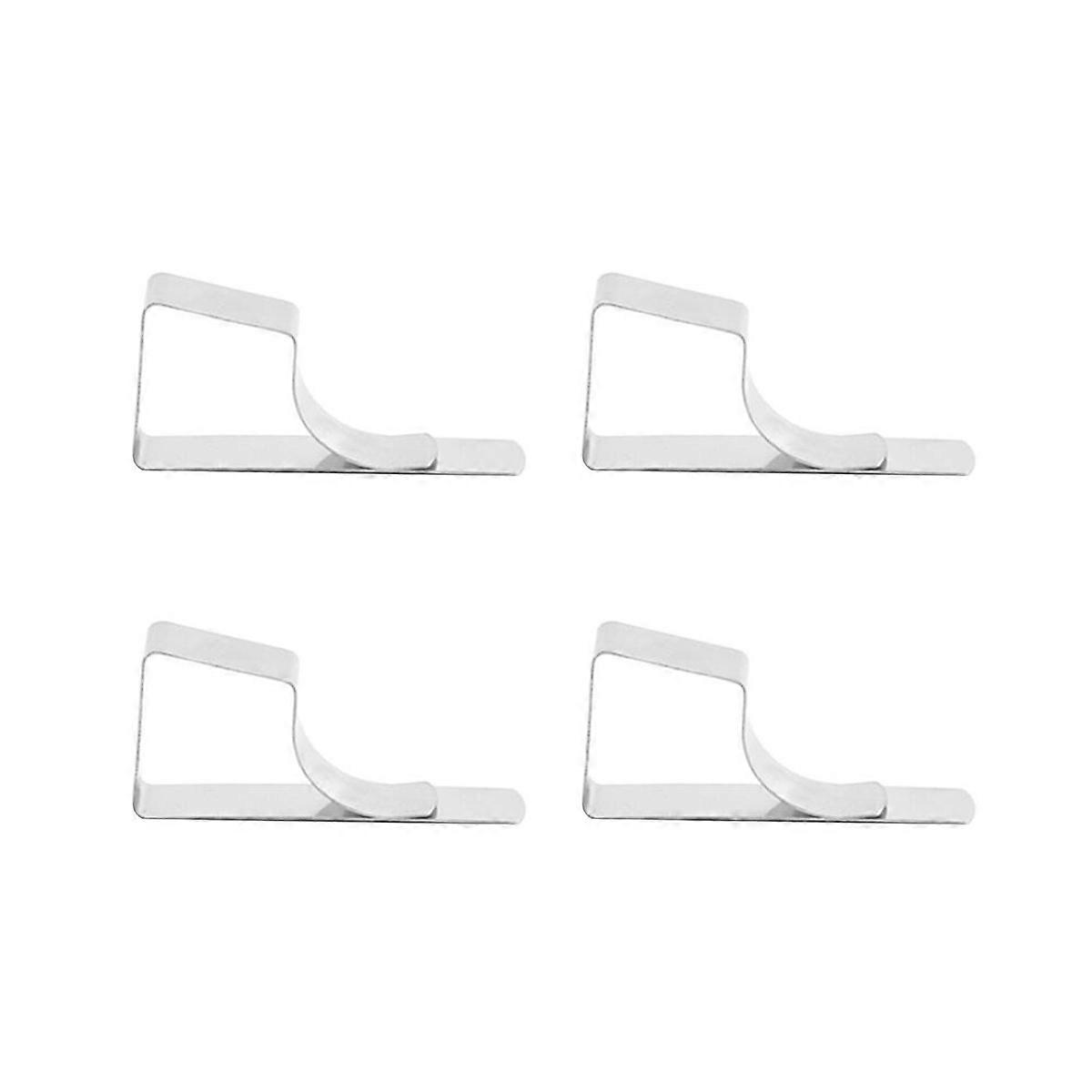 Stainless Steel Tablecloth Clips for Home and Parties Silver Keeps Cloth Secure Even in Wind Fits Most Tables 10 Pieces
