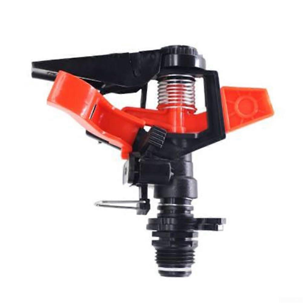 Adjustable sprinkler with efficient water flow for effective lawn and garden care.