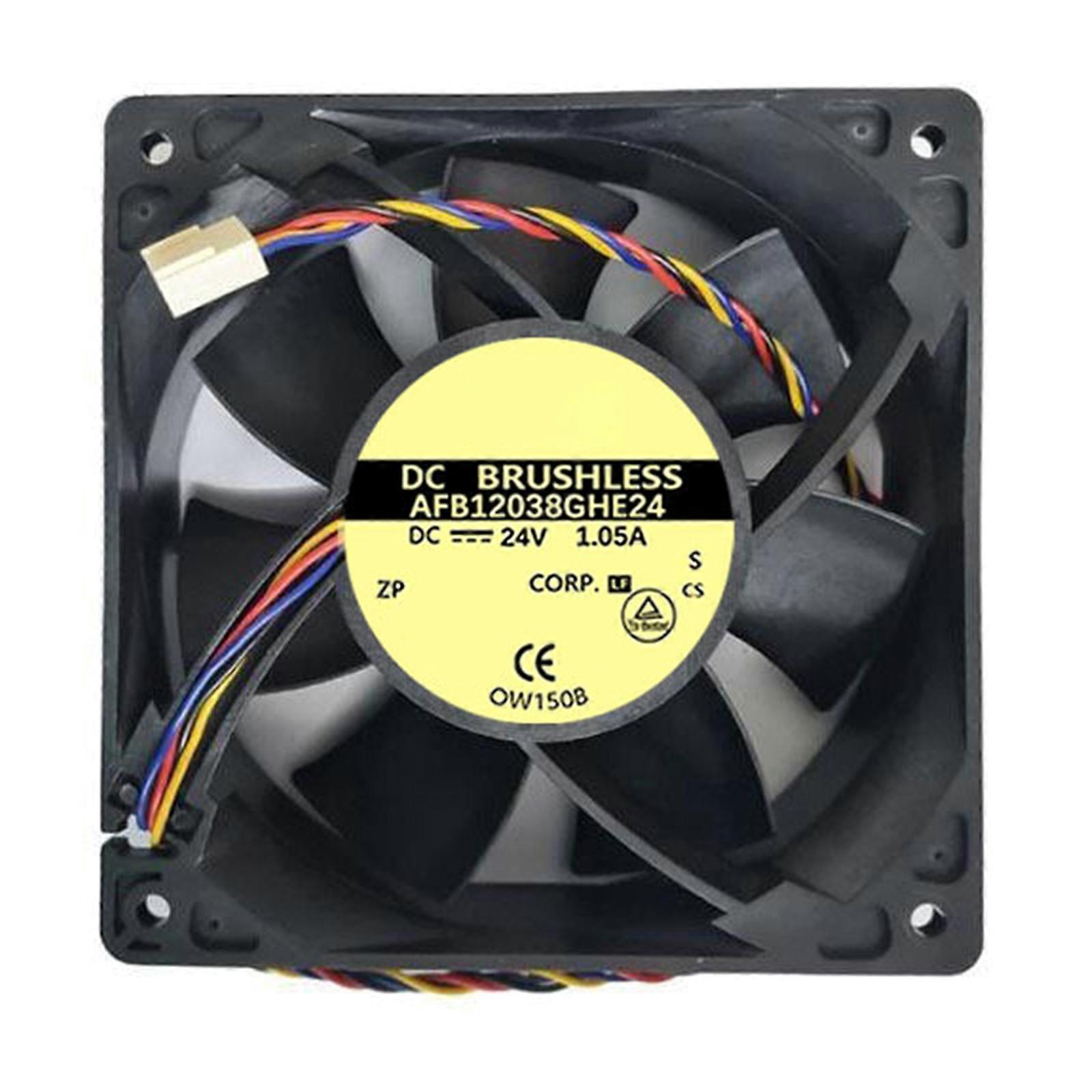 120x120x38mm 24V 1.05A Quiet Computer Fan PC Fan For Computer PC Case GPU CPU Fan Radiator Cooling Heat Dissipation Multicolor