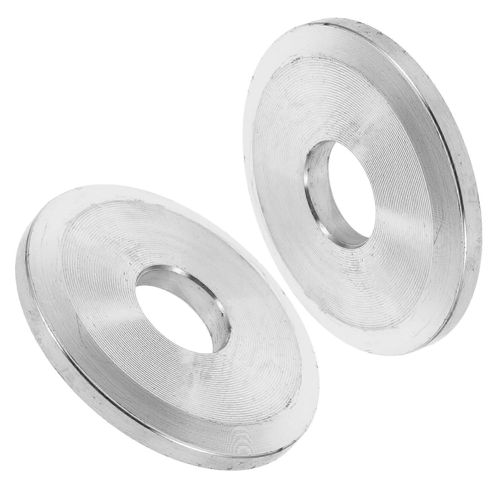 Table Saw Clamp Plate Stabilizer and Flange for Accurate Cuts Made of Alloy Silver Color