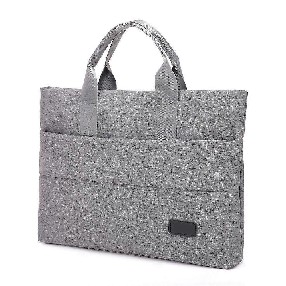 Maleta Oxford Tecido Resistente ao Desgaste Cinza 16 Polegadas Bolso Frontal para Pequenos Itens Viagem 1Pack