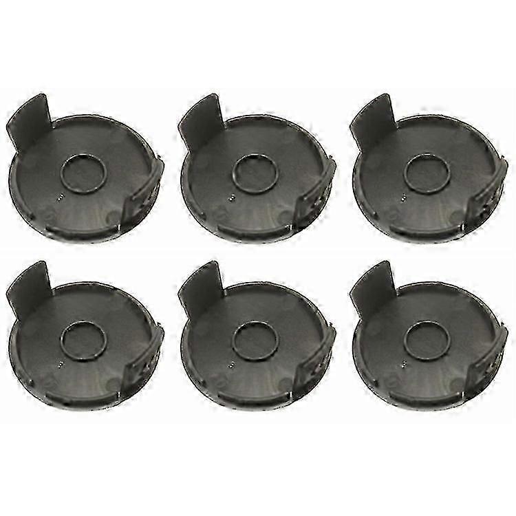 Set Of 6 Spool Caps Compatible For Parkside Lawn Trimmer Replacement Parts TLP-01-1 hwy