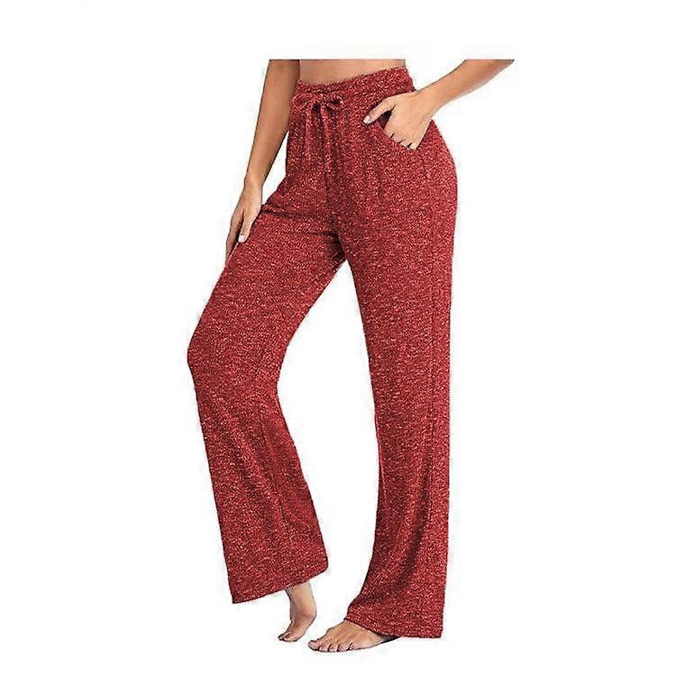 Spring and Autumn Women's Casual Pant Yoga Pants Quick Dry Pants Wide Leg Pants